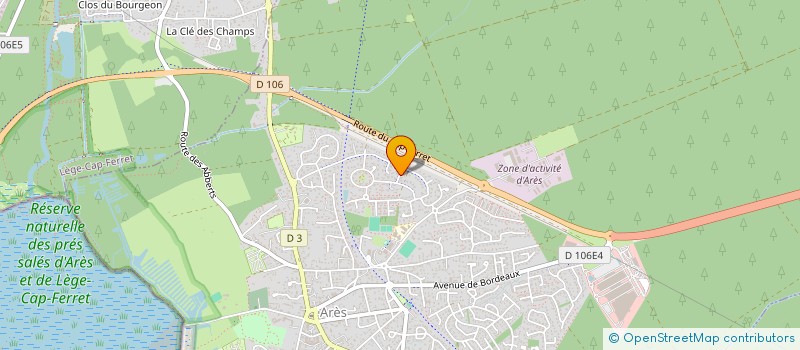 localisation de l'entreprise MONSIEUR PHILIPPE DE ARAUJO DE SOUSA  ARES