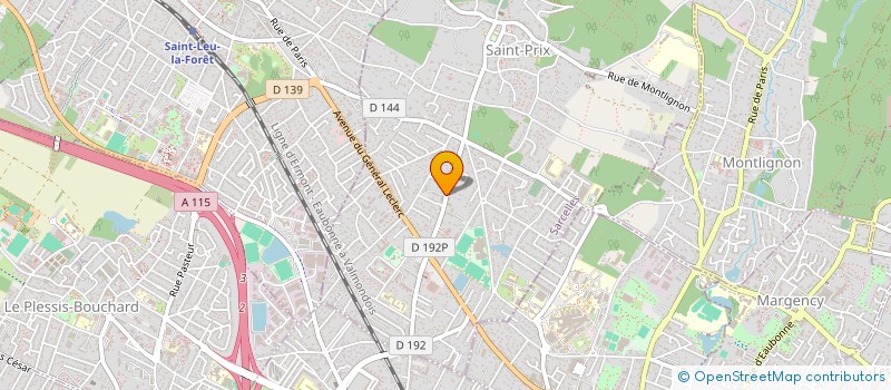 localisation de l'entreprise MONSIEUR PHILIPPE DE BARROS à SAINT-PRIX