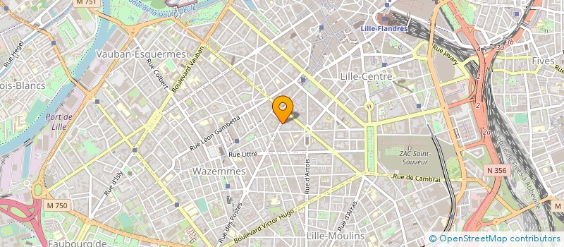 localisation de l'entreprise MONSIEUR PHILIPPE DE BOSSCHERE à LILLE