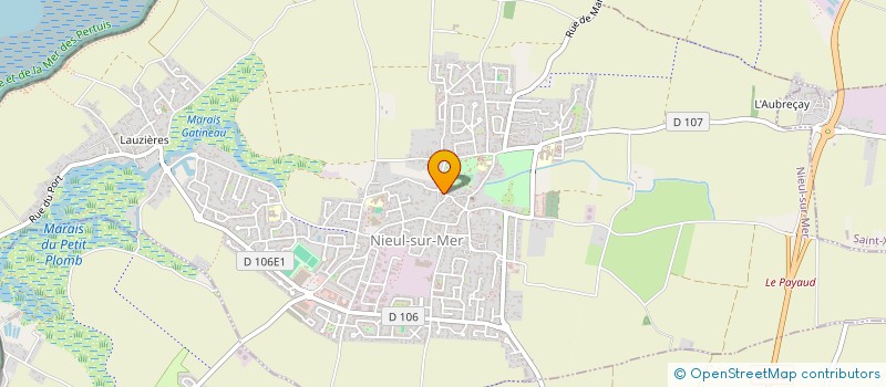 localisation de l'entreprise MONSIEUR PHILIPPE DE DEYNE  NIEUL-SUR-MER