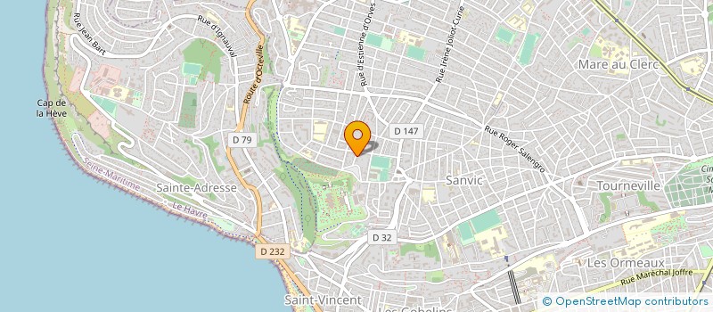 localisation de l'entreprise MONSIEUR PHILIPPE DE DIEGO  LE HAVRE