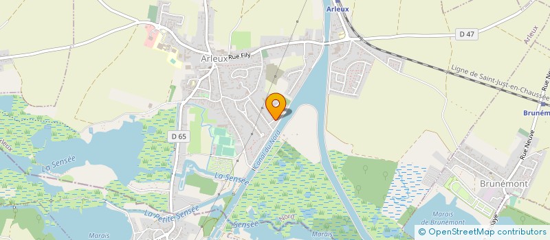 localisation de l'entreprise MONSIEUR PHILIPPE DE GUBERNATIS  ARLEUX