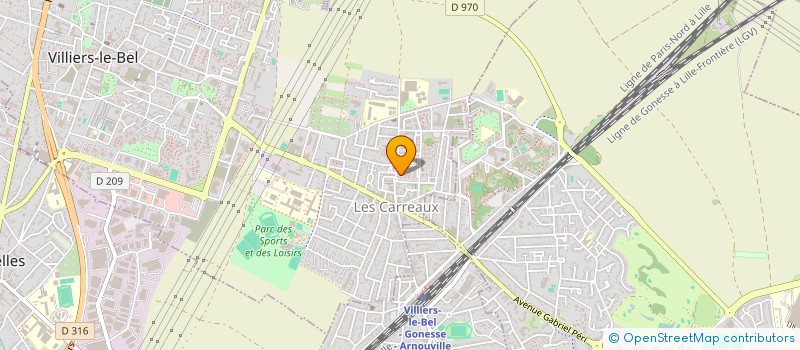 localisation de l'entreprise MONSIEUR PHILIPPE DE JESUS à VILLIERS-LE-BEL