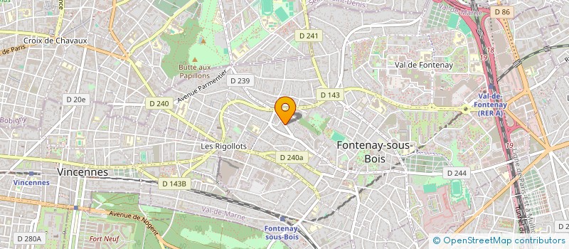 localisation de l'entreprise MONSIEUR PHILIPPE DE JONCKHEERE à FONTENAY-SOUS-BOIS