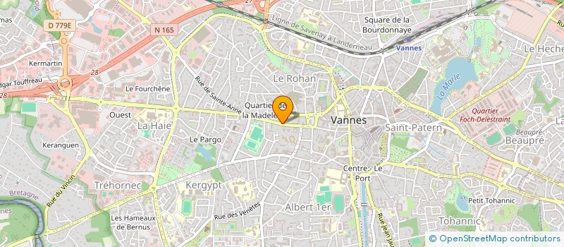 localisation de l'entreprise MONSIEUR PHILIPPE DE KERMOYSAN à VANNES
