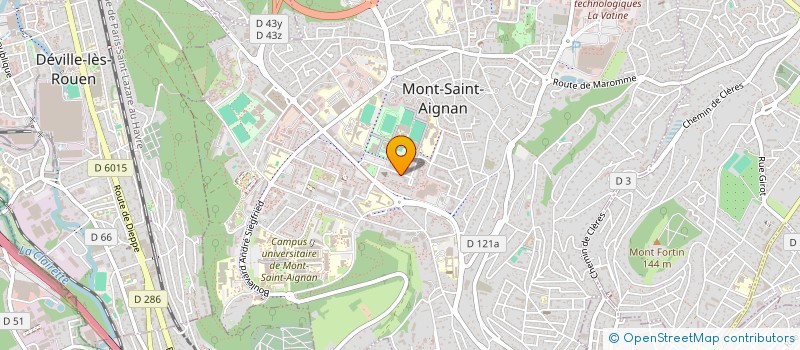 localisation de l'entreprise MONSIEUR PHILIPPE DE LA QUERIERE à MONT-SAINT-AIGNAN