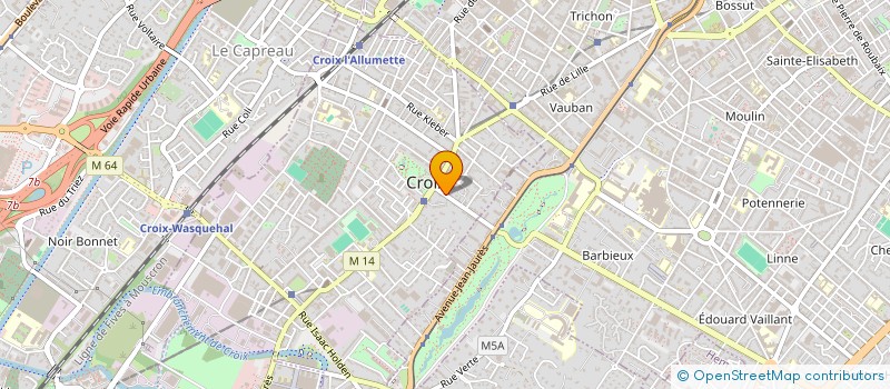 localisation de l'entreprise MONSIEUR PHILIPPE DE LATTRE  CROIX