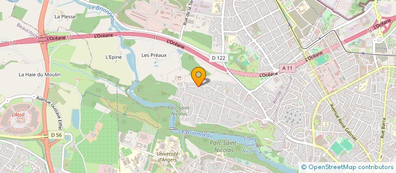 localisation de l'entreprise MONSIEUR PHILIPPE DE MAILLARD TAILLEFER  AVRILLE