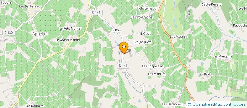localisation de l'entreprise MONSIEUR PHILIPPE DE MAREN à SAINT-ANDRE-ET-APPELLES