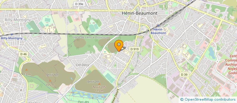 localisation de l'entreprise MONSIEUR PHILIPPE DE MAREZ à HENIN-BEAUMONT