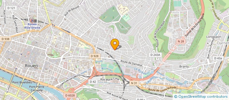 localisation de l'entreprise MONSIEUR PHILIPPE DE SAINT LEGER à ROUEN