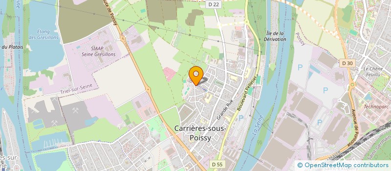 localisation de l'entreprise MONSIEUR PHILIPPE DE SAMPAIO  CARRIERES-SOUS-POISSY