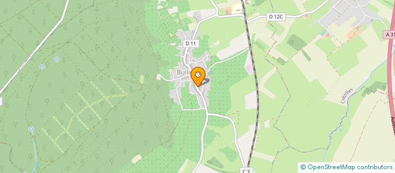 localisation de l'entreprise MONSIEUR PHILIPPE DE SOUSA  BULLIGNY