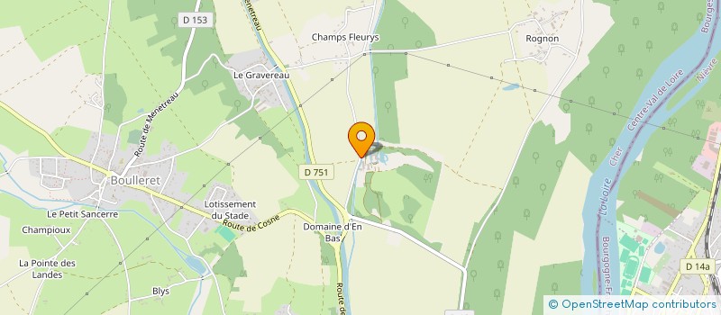 localisation de l'entreprise MONSIEUR PHILIPPE DE VOGUE  BOULLERET