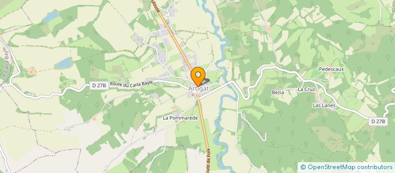 localisation de l'entreprise MONSIEUR PHILIPPE DE WATTEVILLE à CARLA-BAYLE