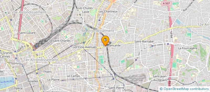 localisation de l'entreprise MONSIEUR PHILIPPE DEBAS à MARSEILLE