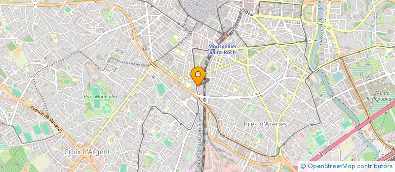 localisation de l'entreprise MONSIEUR PHILIPPE DEBAS  MONTPELLIER