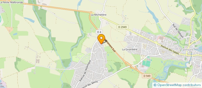 localisation de l'entreprise MONSIEUR PHILIPPE DEBEAUPUIS à TALMONT-SAINT-HILAIRE