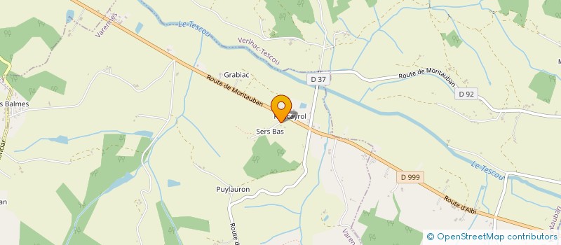 localisation de l'entreprise MONSIEUR PHILIPPE DEBEAUX  VARENNES