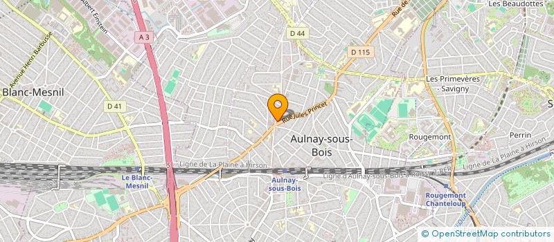 localisation de l'entreprise MONSIEUR PHILIPPE DEBEVE à AULNAY-SOUS-BOIS