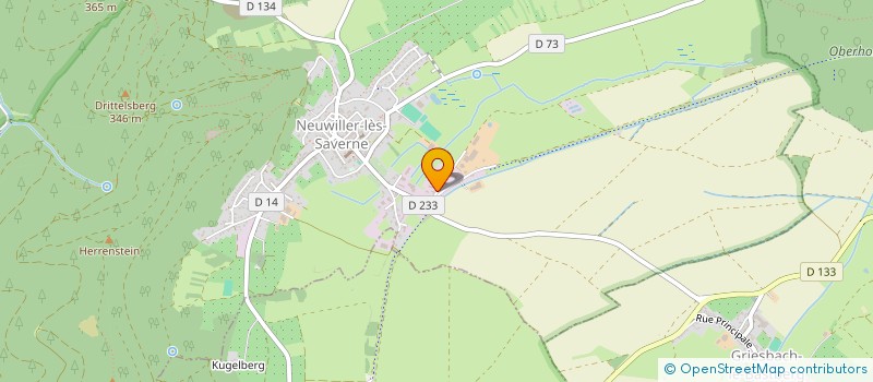 localisation de l'entreprise MONSIEUR PHILIPPE DECKER  NEUWILLER-LES-SAVERNE