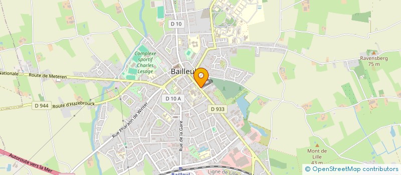 localisation de l'entreprise MONSIEUR PHILIPPE DECLERCQ à BAILLEUL