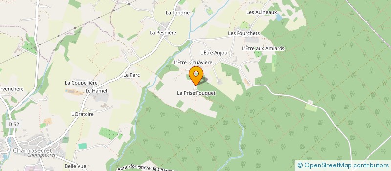localisation de l'entreprise MONSIEUR PHILIPPE DECOEUR à SAINT-BRICE-EN-PASSAIS