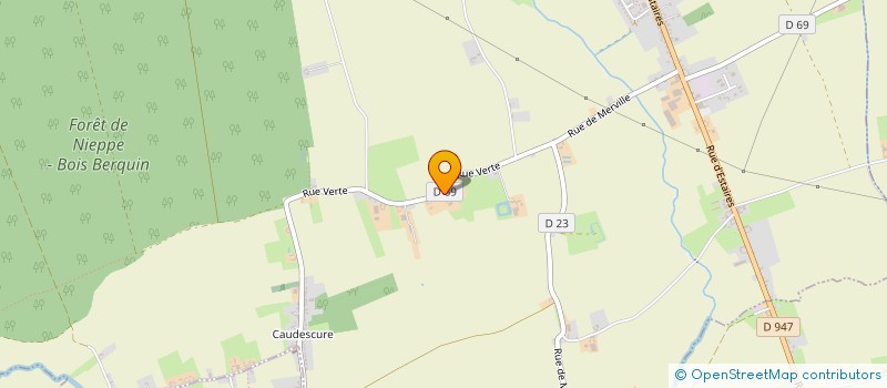 localisation de l'entreprise MONSIEUR PHILIPPE DECRIEM  VIEUX-BERQUIN