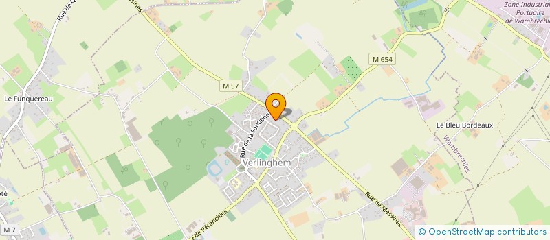 localisation de l'entreprise MONSIEUR PHILIPPE DECUYPER  VERLINGHEM