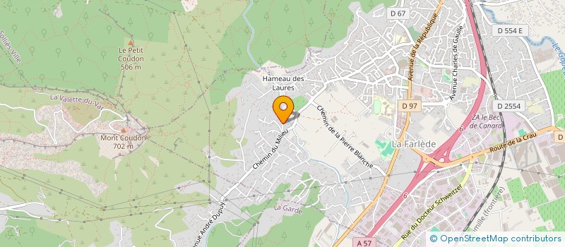 localisation de l'entreprise MONSIEUR PHILIPPE DEFAY  LA FARLEDE