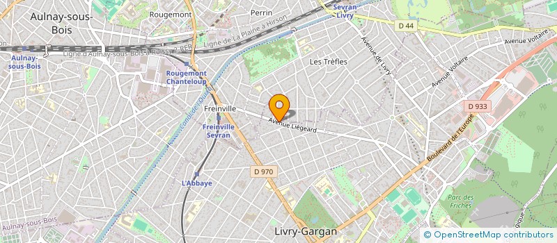 localisation de l'entreprise MONSIEUR PHILIPPE DEFRANCE  LIVRY-GARGAN