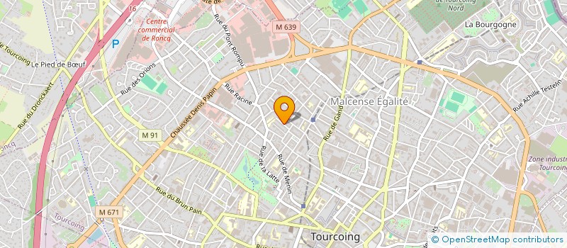 localisation de l'entreprise MONSIEUR PHILIPPE DEGAUDEZ  TOURCOING