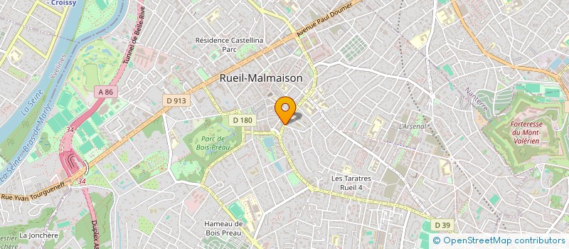 localisation de l'entreprise MONSIEUR PHILIPPE DEGRAVE à RUEIL-MALMAISON