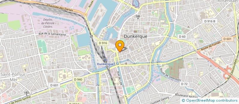 localisation de l'entreprise MONSIEUR PHILIPPE DEHAY à DUNKERQUE