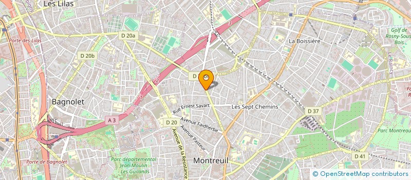 localisation de l'entreprise MONSIEUR PHILIPPE DEHAYE à MONTREUIL