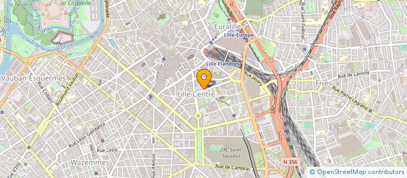 localisation de l'entreprise MONSIEUR PHILIPPE DEHON à LILLE