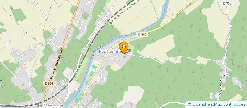 localisation de l'entreprise MONSIEUR PHILIPPE DEJARDIN  REUIL-EN-BRIE