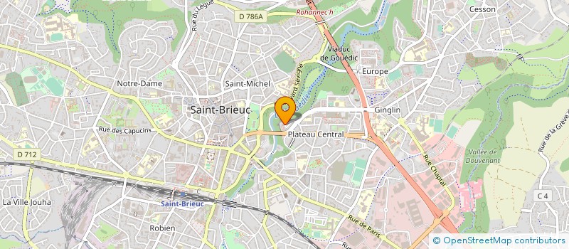 localisation de l'entreprise MONSIEUR PHILIPPE DEKLUNDER à SAINT-BRIEUC