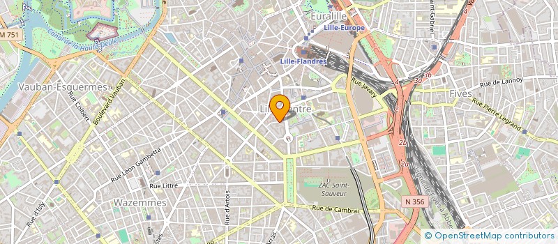 localisation de l'entreprise MONSIEUR PHILIPPE DEL MEDICO à LILLE