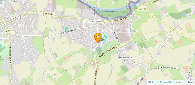 localisation de l'entreprise MONSIEUR PHILIPPE DELAHOUSSE  BOUSBECQUE