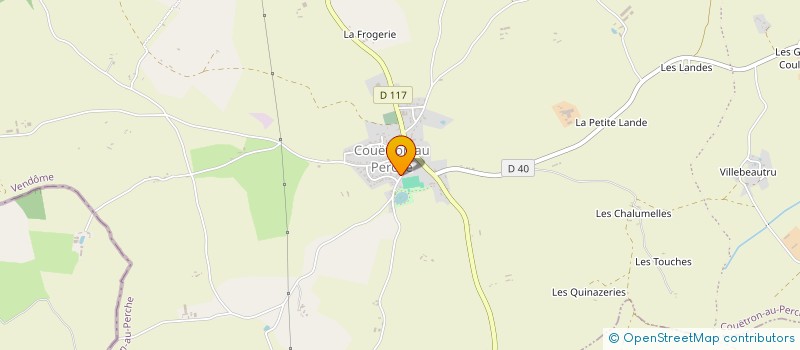 localisation de l'entreprise MONSIEUR PHILIPPE DELAIN à COUETRON-AU-PERCHE