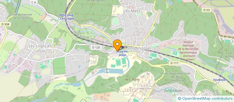 localisation de l'entreprise MONSIEUR PHILIPPE DELANGHE  JOUY-EN-JOSAS