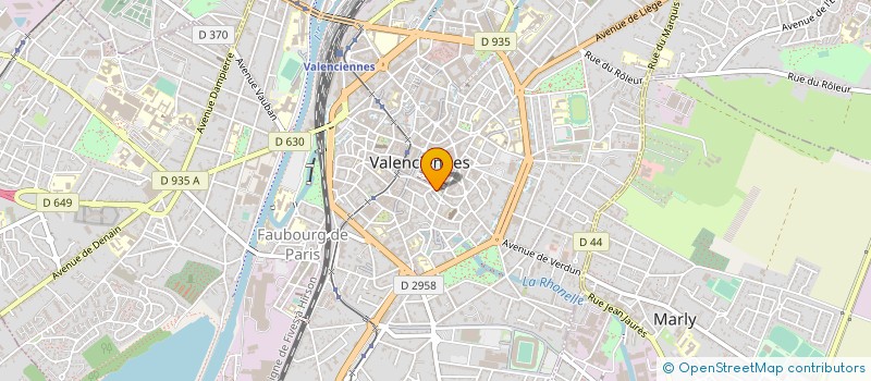 localisation de l'entreprise MONSIEUR PHILIPPE DELANNAY à VALENCIENNES