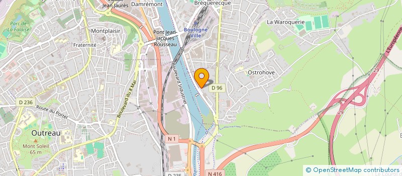 localisation de l'entreprise MONSIEUR PHILIPPE DELAPORTE à SAINT-MARTIN-BOULOGNE