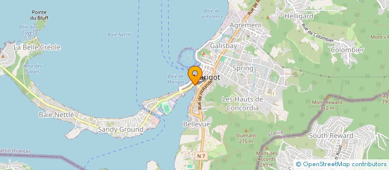 localisation de l'entreprise MONSIEUR PHILIPPE DELARBRE  SAINT-MARTIN