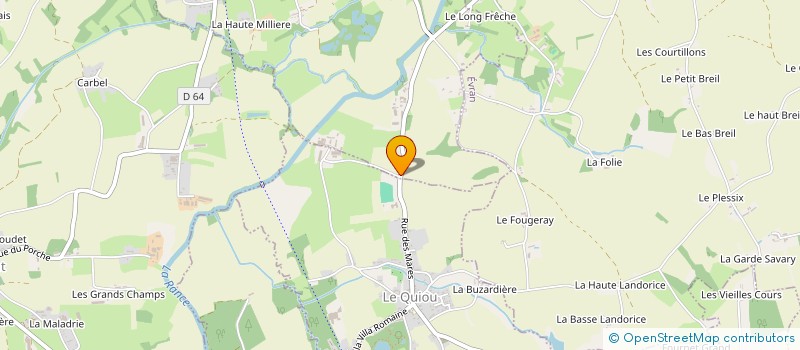 localisation de l'entreprise MONSIEUR PHILIPPE DELAROCHE à SAINT-ANDRE-DES-EAUX