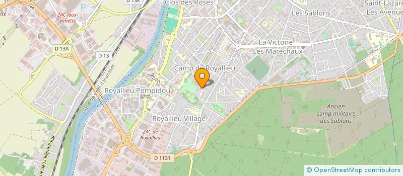 localisation de l'entreprise MONSIEUR PHILIPPE DELARUE à COMPIEGNE