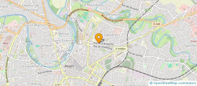 localisation de l'entreprise MONSIEUR PHILIPPE DELAVENAY à NIORT