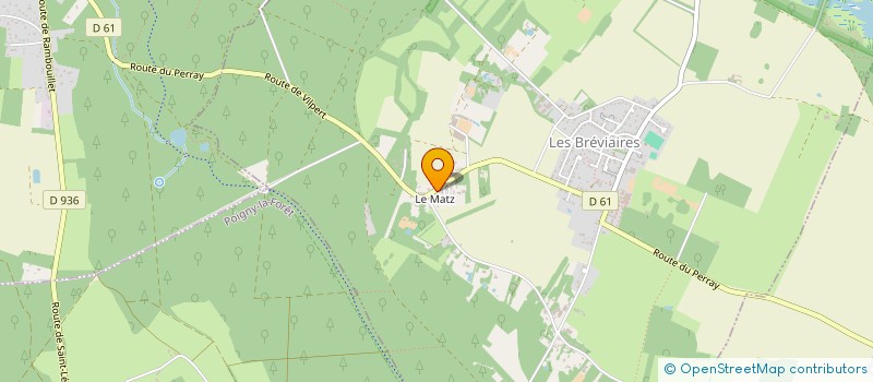 localisation de l'entreprise MONSIEUR PHILIPPE DELBREIL  LES BREVIAIRES