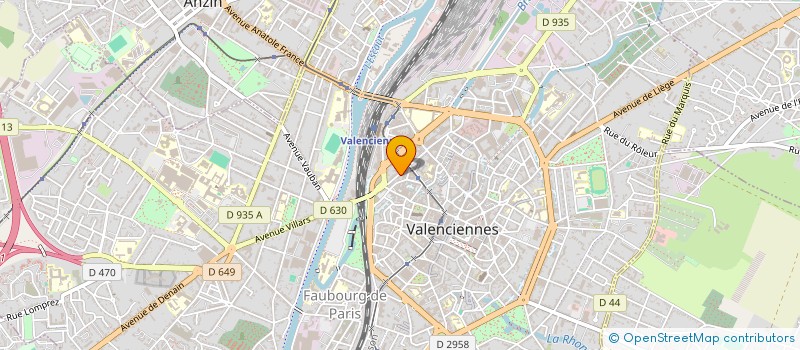 localisation de l'entreprise MONSIEUR PHILIPPE DELCOURT à VALENCIENNES